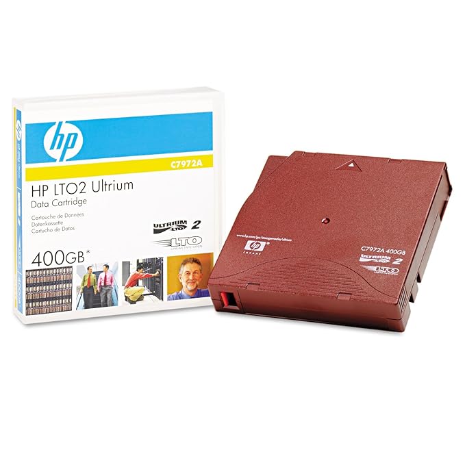 HP Ultrium C7972A 400GB Data Cartridge (Red)